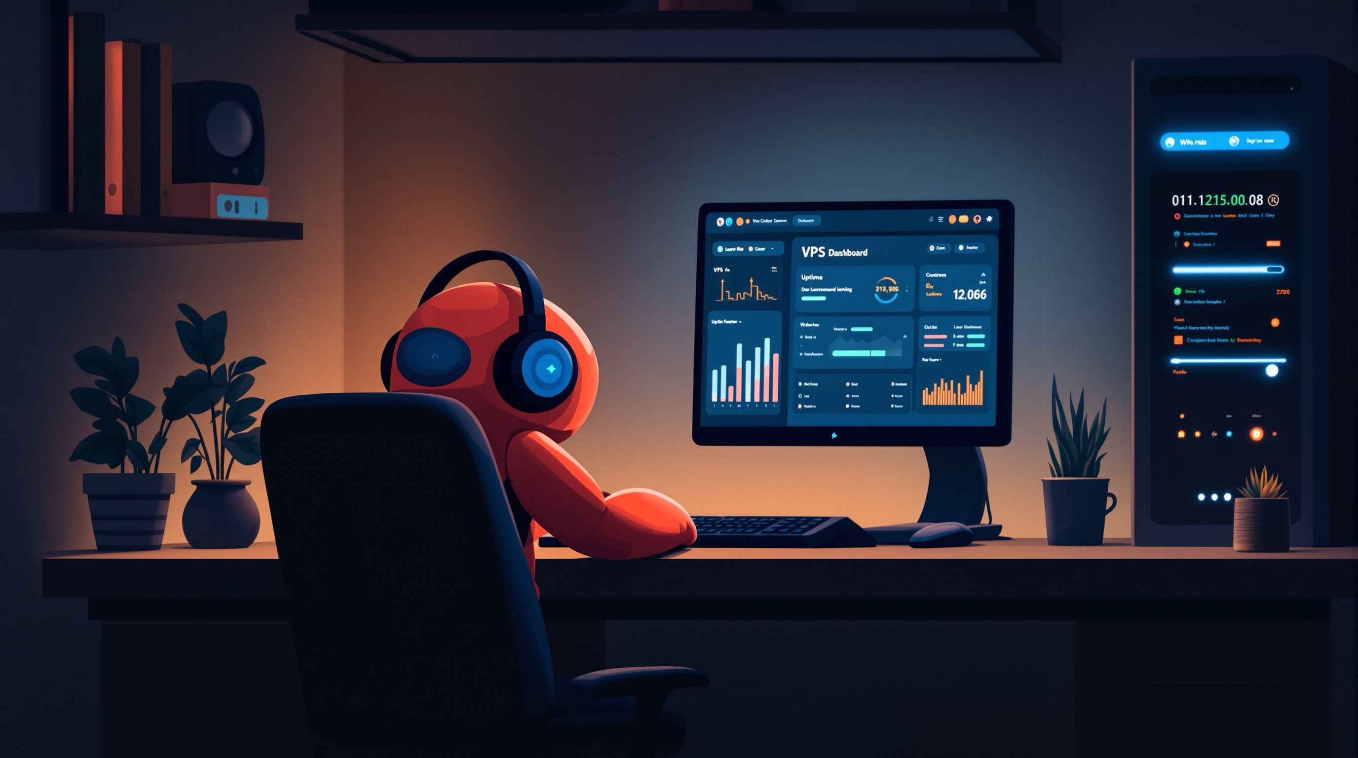 Обложка: AI-агент на VPS